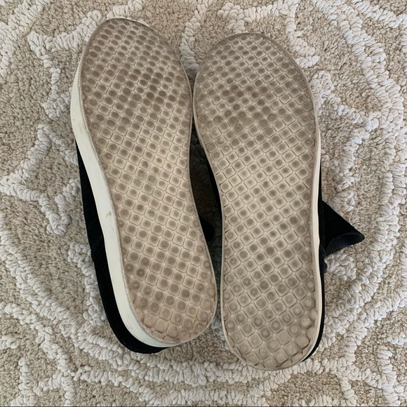 Steve Madden Wrangle Black Suede Platform High Top Ankle Booties - Picture 3 of 11